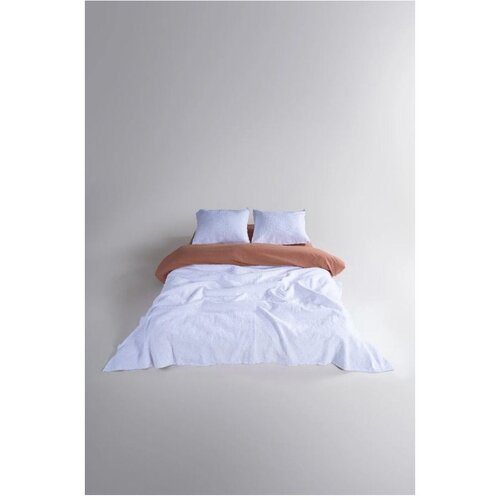 Mila Home Luxury Bel komplet pregrinjala in prevleke za vzglavnik iz žakarja 180x240 cm Jacquard – Cene