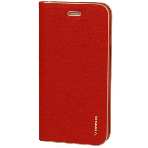  Premium preklopna torbica samsung galaxy S22 plus 5G - rdeč z zlatim robom Cene