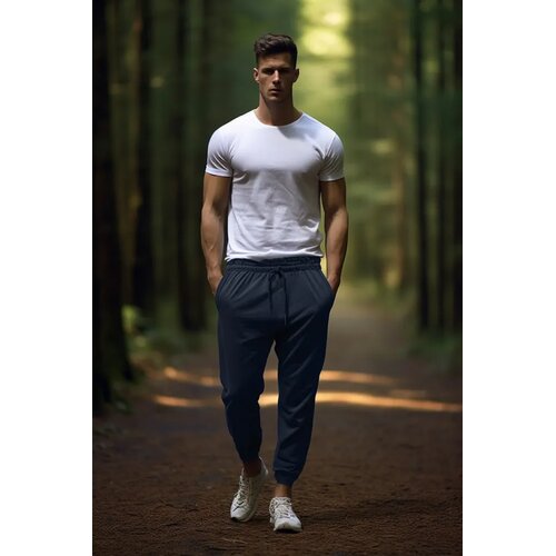 Trendyol mu&amp;scaron;ki pantalone Tmnss20Ea0053, tamnoplava Slike