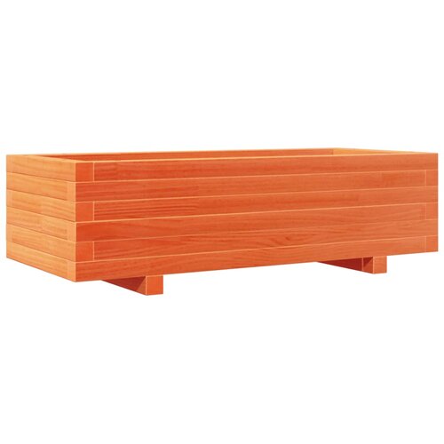  Vrtna sadilica vo&amp;scaron;tano smeđe boje 90x40x26,5 cm od borovine Slike