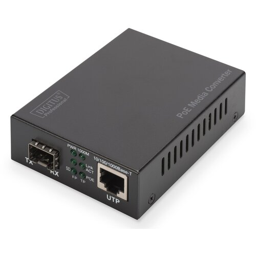 Digitus Gigabit PoE media converter, RJ45 /SFP, PSE Cijene
