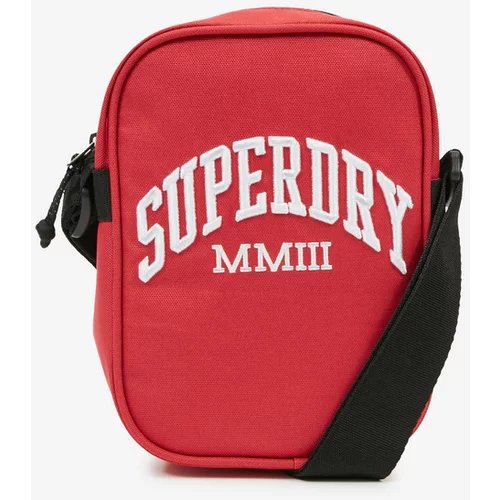 Superdry Side Bag Torbica za čez ramo Rdeča