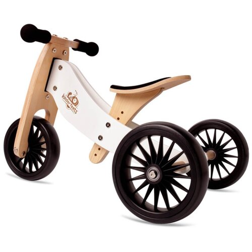 Kinderfeets drvena dječja guralica tiny tot plus 2u1 white Cijene