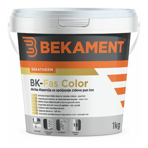 Bekament bK-Fas Color 1/1 crna Slike