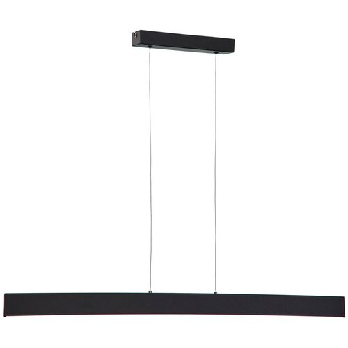 Kave Home Mat crna LED stropna svjetiljka 5.5x101 cm Boadella &amp;ndash; Slike