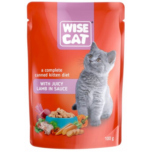  Hrana za mačke Wise Cat vrećica janjetina 100 g Cijene
