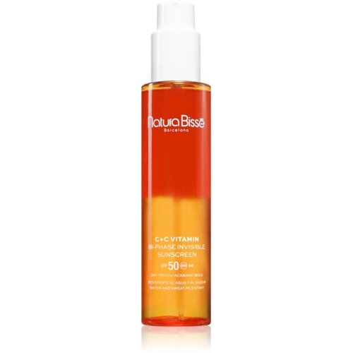 Natura Biss&amp;eacute; C+C Vitamin BI-Phase dvokomponentno za&amp;scaron;čitno pr&amp;scaron;ilo za telo SPF 50 200 ml Slike