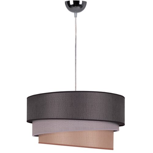  Duolla - Luster na sajli TRIO 1xE27/40W/230V prečnik 45 cm antracit/siva/smeđa Slike