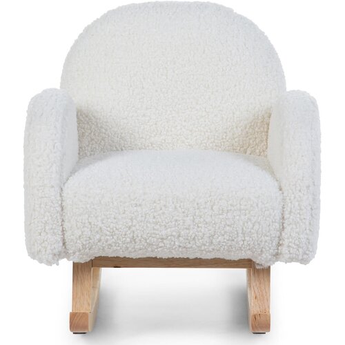 Childhome dječja stolica za ljuljanje teddy off white Slike