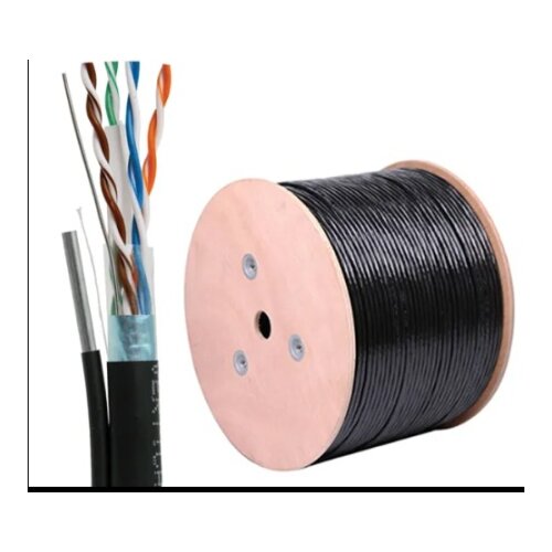 Owire kabli LAN CAT6 FTP outdoor+sajla drum 305M ( 010-0562 ) Slike