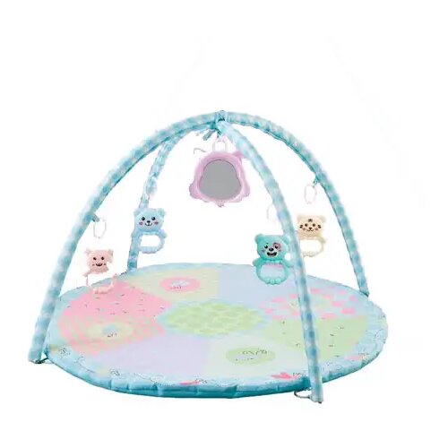 Magic Toys Medvedja igralna preproga v modri barvi Cene