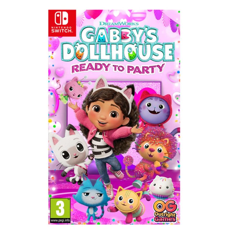 Switch DreamWorks Gabby's Dollhouse: Ready to Party Cene