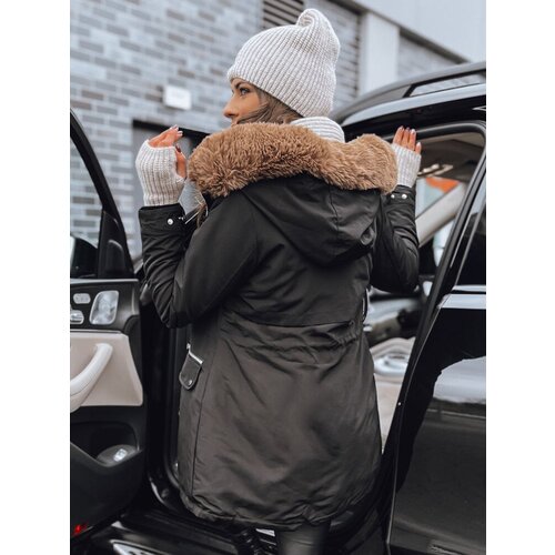 DStreet SNOWFALL women's parka jacket black Cene