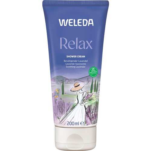 Weleda Relax aroma kremni gel za prhanje - 200 ml Slike