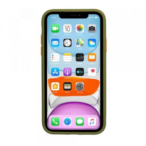 Nillkin silikonski ovitek s trdim zadnjim delom za xiaomi redmi 10T in 10T pro - zelen Slike