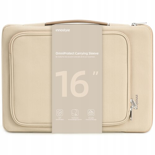Innostyle TORBA ZA PRENOSNI RAČUNALNIK 15,6 16 VODOTESNA TORBA OMNIPROTECT BEIGE, (21747147) Cene