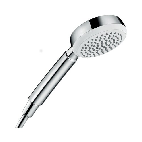 Hansgrohe crometta Ručna tu&amp;scaron; slu&amp;scaron;alica Crometta 100 (Broj funkcija: 1, Promjer: 10 cm, Bijelo-krom) Slike