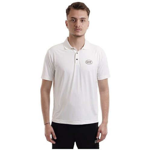 Emporio Armani Polo majice kratki rokavi 7M000192AF13536U0005 Bela Cene