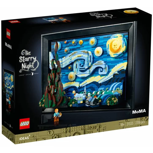 Lego Ideas 21333 Vincent van Gogh - Zvezdna noč