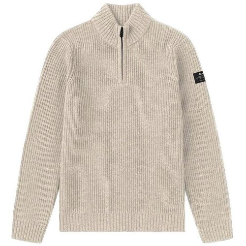 Ecoalf Puloverji Pull Drago en laine recycl&eacute;e beige Bež Cene