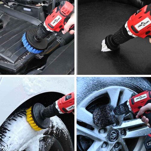  Set četki za automobil &amp;Scaron;areni poliratan Slike