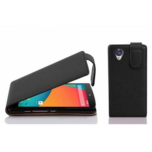 Cadorabo Ohi&scaron;je, združljivo z LG Google NEXUS 5 v oksidna črna - Za&scaron;čitni ovitek v obliki flipa iz teksturiranega umetnega usnja, (20559297) Cene