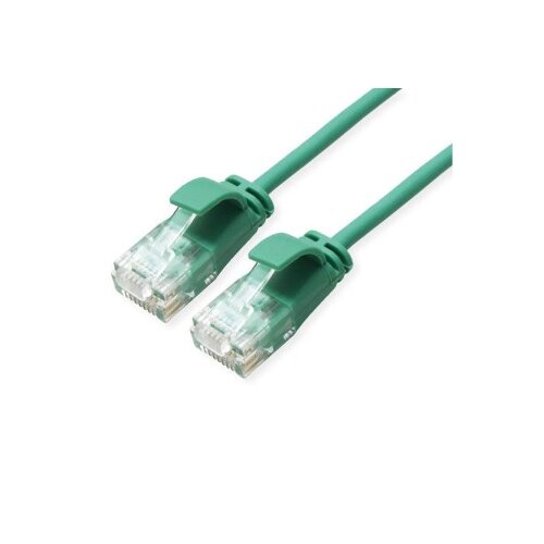 Secomp Roline UTP Data Center PatchCord Cat6A, Slim, LSOH, zelena 1.0m ( 5938 ) Slike