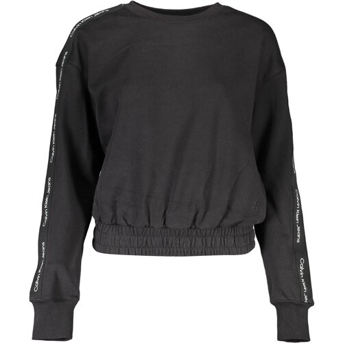 Calvin Klein SWEATSHIRT WITHOUT ZIP WOMAN BLACK Slike