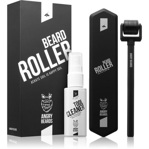 Angry Beards Beard Roller nega za spodbujanje rasti brade Slike