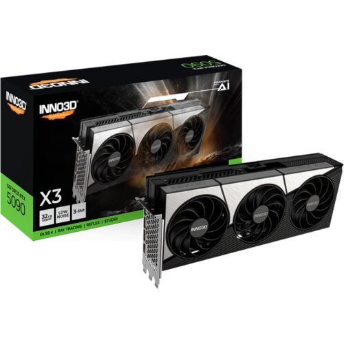 Inno3d nvidia RTX-5090 X3 32GB GDDR7 512bit N50903-32D7-17593928 Cene