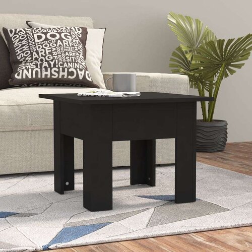 vidaXL stolić za kavu crni 55 x 55 x 42 cm od iverice Cijene