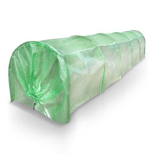  Vrtni staklenik tunel 300x65x45cm sa zelenom folijom Slike