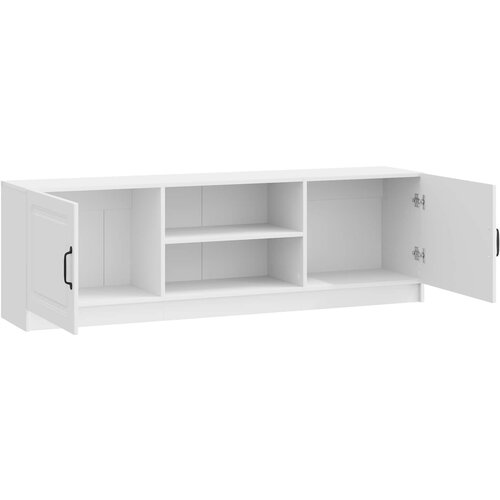  TV ormar Bijela 150 x 31 x 47 cm Konstruirano drvo - Bijela Slike