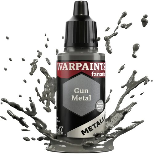 The Army Painter Warpaints Fanatic Metallic - Gun Metal Cene
