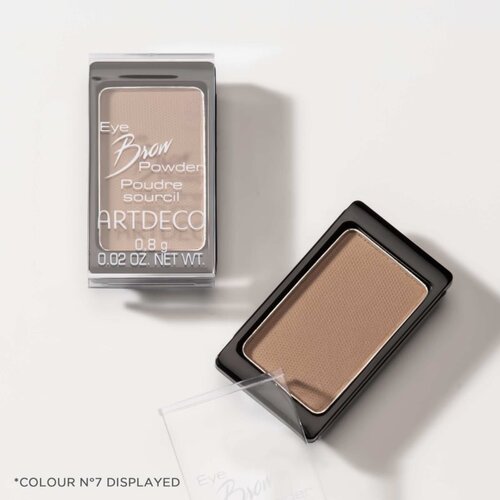 Artdeco Eye Brow Powder puder za obrve u praktičnom magnetskom pakiranju nijansa 15 Brownie 0.8 g Slike