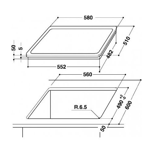 Whirlpool AKM 9010/NE ugradna ploča Slike