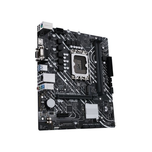 Asus matična ploča PRIME H610M-D D4 Intel H610, LGA1700, 2xDDR4, VGA, HDMI, mATX Slike