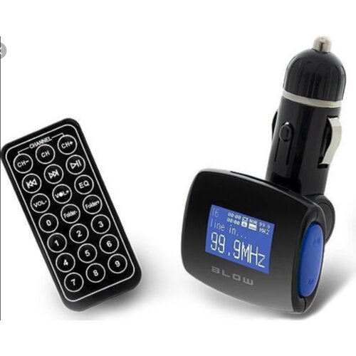 Mobiline FM oddajnik Blow 74-133 za MP3 avto predvajalnik_ USB_ SD Slike