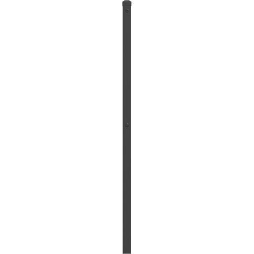  Metalno zamjensko uzglavlje crno 75 cm Slike
