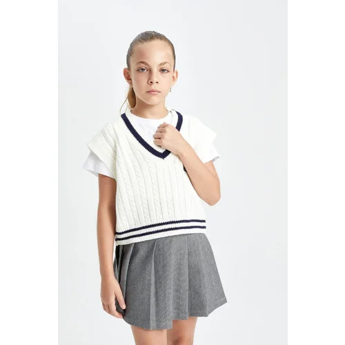 Defacto Girl's Standard Fit Sweater