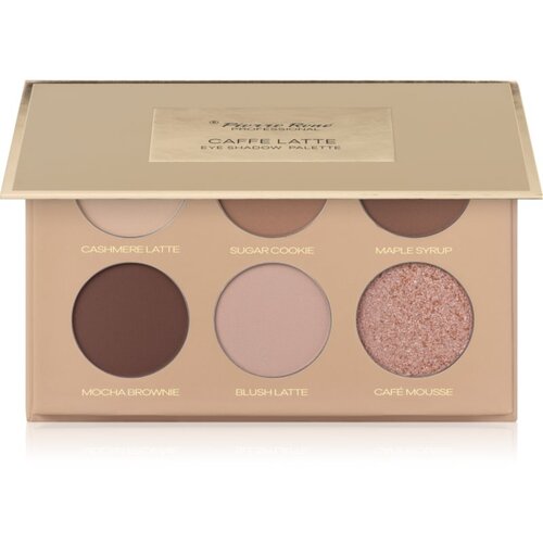 Pierre Ren&amp;eacute; Mocha Mousse paleta senčil za oči odtenek Caffe Latte 6x1.3 g Slike