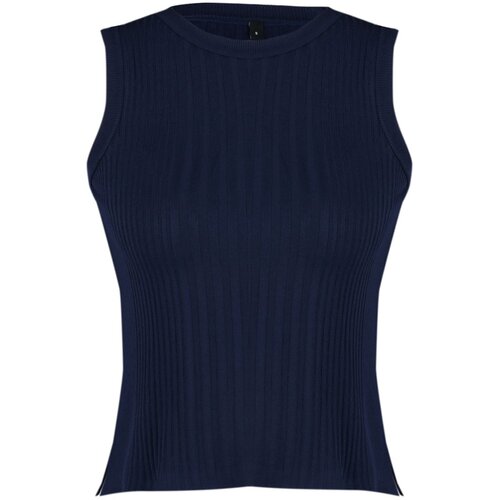 Trendyol Navy Blue Knitwear Blouse Cene