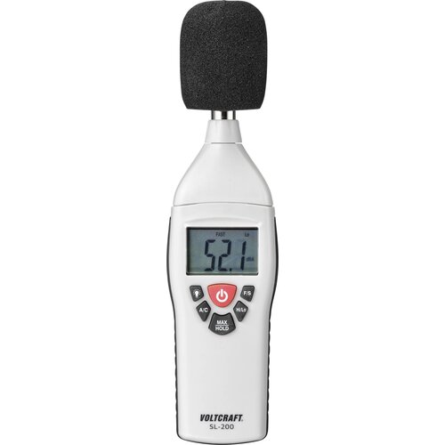 Voltcraft SL-200 merilnik glasnosti\, merilnik hrupa 31.5 Hz - 8 kHz, (20634336) Slike