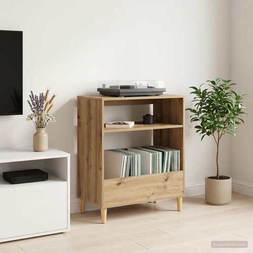  Stalak za gramofon Hrast artisan 71 x 39,5 x 83 cm Slike