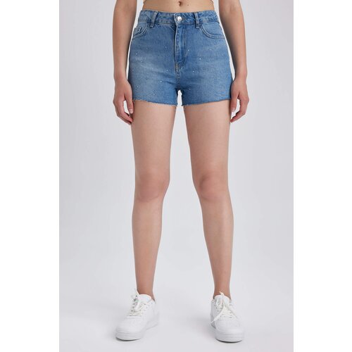 Defacto Normal Waist Cut Ended Trousers Short Slike