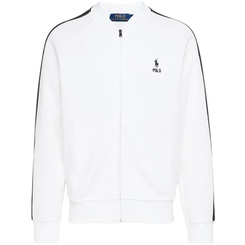 Polo Ralph Lauren Prijelazna jakna crna / bijela