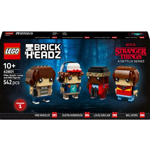 Lego &amp;reg; Stranger Things - Figure Mikea, Dustina, Lucasa i Willa (40801) Slike