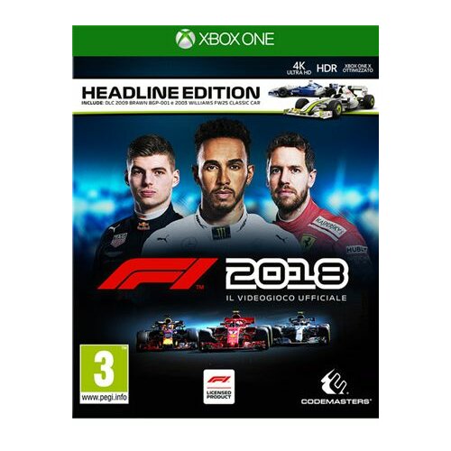 Codemasters Xbox ONE igra F1 2018 Headline Edition Slike