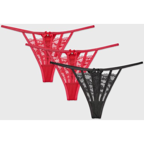Hunkemöller 3PACK Tangice Pearl Cene