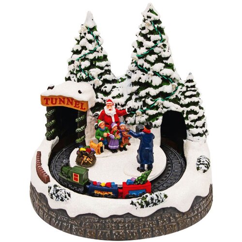 Home Somogyi Novogodišnja svetleća LED diorama deda mraz Cene